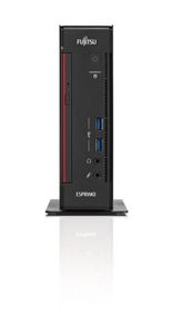 Fujitsu ESPRIMO Q556/2 DDR4-SDRAM i5-6400T mini PC Zesde generatie Intel® Core™ i5 4 GB 128 GB SSD Windows 10 Home Zwart