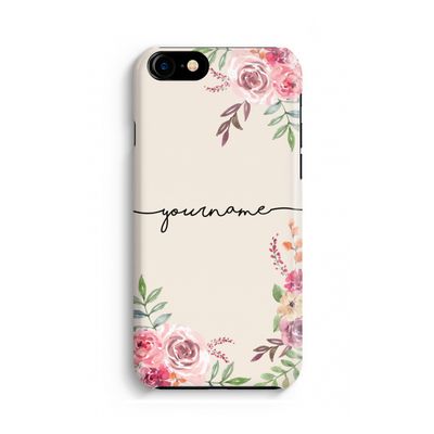 Rozen: Volledig geprint iPhone SE 2020 Hoesje