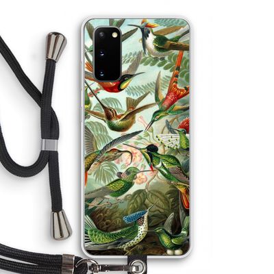 Haeckel Trochilidae: Samsung Galaxy S20 Transparant Hoesje met koord