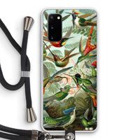 Haeckel Trochilidae: Samsung Galaxy S20 Transparant Hoesje met koord