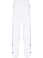 Moncler pantalon de jogging à logo imprimé - Blanc