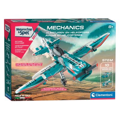 Clementoni wetenschap & spel mechanica - vliegtuigen