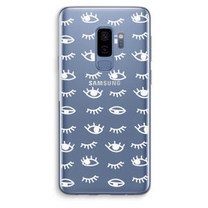 Eye pattern #3: Samsung Galaxy S9 Plus Transparant Hoesje