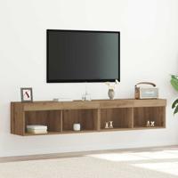 Tv-meubelset 2 pcs Artisan Eiken 80 x 30 x 30 cm Bewerkt hout