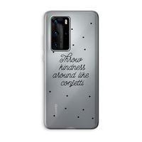 Confetti: Huawei P40 Pro Transparant Hoesje