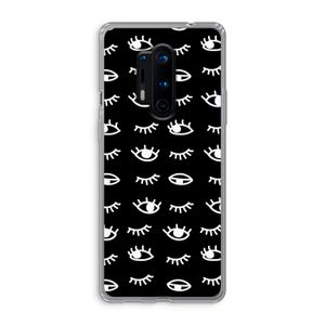 Eye pattern #3: OnePlus 8 Pro Transparant Hoesje