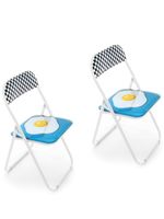 Seletti chaise pliante Sedie Popcorn - Bleu - thumbnail