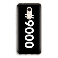 #9000: Xiaomi Redmi 5 Transparant Hoesje
