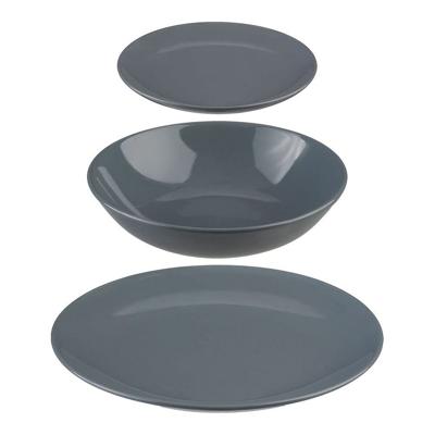 Serviesset Secret de Gourmet Grijs Keramisch 18 Onderdelen