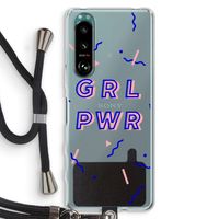 GRL PWR: Sony Xperia 5 III Transparant Hoesje met koord