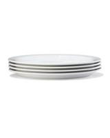 HEMA Dinerbord ⌀26cm porselein wit - 4 stuks (wit)