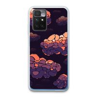 Patroon Wolken: Xiaomi Redmi 10 Transparant Hoesje