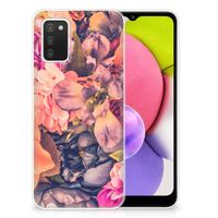 Samsung Galaxy A03S TPU Case Bosje Bloemen