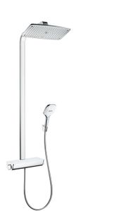 Hansgrohe Raindance Select E 360 Showerpipe Ecostat Select E Ecosmart Wit-chroom