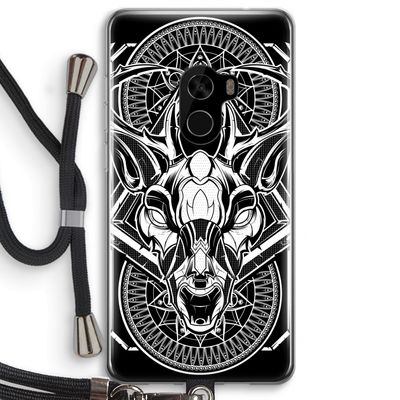 Oh Deer: Xiaomi Mi Mix 2 Transparant Hoesje met koord