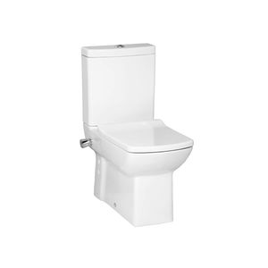 Toiletpot Staand BWS Lara Met Bidet Met Kraan Achter Onder Aansluiting Wit