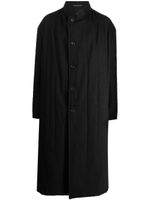 Yohji Yamamoto manteau à épaules descendues - Noir