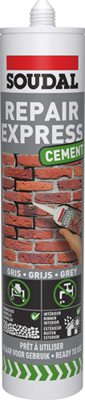 Soudal repair express cement | 290 ml | ral 1015 - 128000 Soudal repair express cement | 290 ml | ral 1015 - 128000