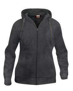 Clique 021035 Basic Dames Hooded Sweater Met Rits