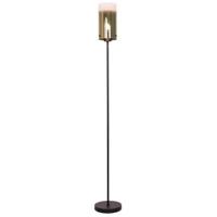 Freelight Vloerlamp Ventotto Zwart & Gold Glas 166cm