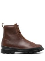 Camper bottines Brutus en cuir - Marron - thumbnail