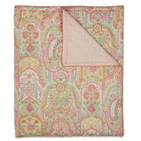 Pip Studio Pip Studio Jabali Flower Quilt - Koraalrood 150x200 cm