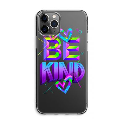 Be Kind: iPhone 11 Pro Max Transparant Hoesje