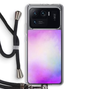 Clouds pastel: Xiaomi Mi 11 Ultra Transparant Hoesje met koord