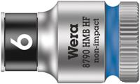 Wera 8790 HMB HF Zyklop Hand- en Machinedop, met 3/8"-aandrijving met vasthoudfunctie, 6.0 x 29.0 mm - 1 stuk(s) - 05003740001