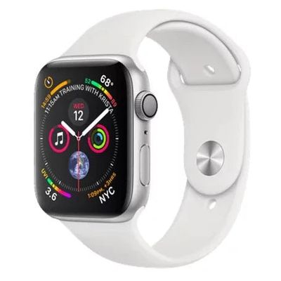 Refurbished Apple Watch Series 4 44mm Wit Licht gebruikt