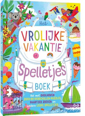 Het vrolijke vakantie spelletjesboek (Paperback)