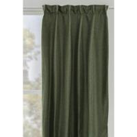 1+1 Gratis Leen Bakker - Gordijn Luca - 140x280 Cm (1 Stuk) - Polyester - Groen