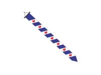 Dokkumer Vlaggen Centrale Wimpel friesland 30x400 cm