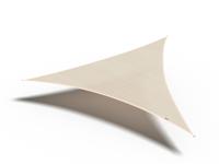 Platinum Schaduwdoek driehoek gebroken wit 360x360x360 - thumbnail