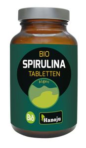 Spirulina 400mg glas flacon bio