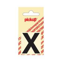 Deco letter x helvetica zwart 40 mm Pickup - Pickup