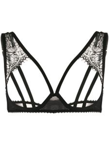 Maison Close soutien-gorge en dentelle - Noir