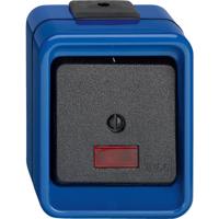 Merten 372375 Tuimelschakelaar Compleet 1-voudig Blauw 1 stuk(s)