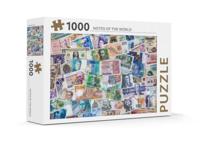 Rebo Puzzel Notes Of The World 1000 Stukjes - thumbnail