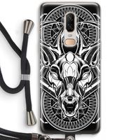 Oh Deer: OnePlus 6 Transparant Hoesje met koord