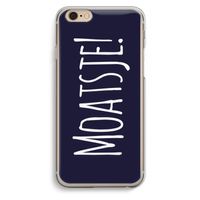 Moatsje!: iPhone 6 / 6S Transparant Hoesje