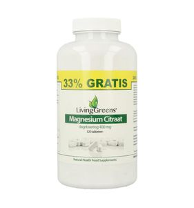 Magnesium citraat 400mg voordeelverpakking