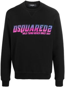 DSQUARED2 sweat à logo imprimé - Noir