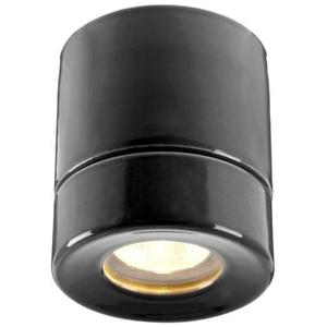 Ifö Electric Light On Downlight plafondlamp porselein IP44 zwart