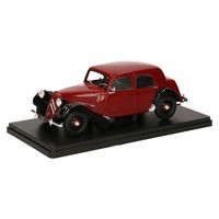 Modelauto/speelgoedauto Citroen Traction Avant 11BL 1952 schaal 1:24/18 x 7 x 6 cm