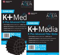Evolution Aqua Evolution Aqua K+ (plus) Filter Media zwart 50 ltr zinkend