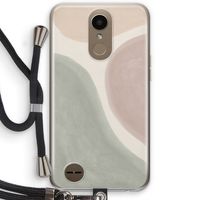 Geo #6: LG K10 (2017) Transparant Hoesje met koord