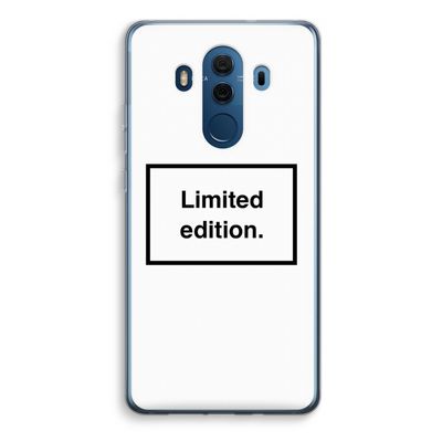 Limited edition: Huawei Mate 10 Pro Transparant Hoesje
