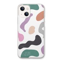 Memphis Shapes: iPhone 13 Transparant Hoesje