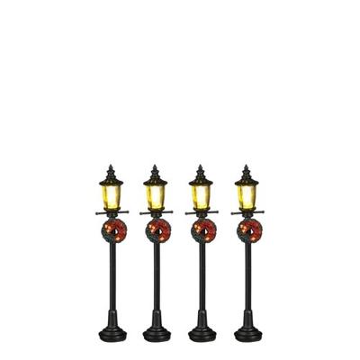 Lantaarn 4 stuks battery operated l2xb1,5xh10cm - Luville